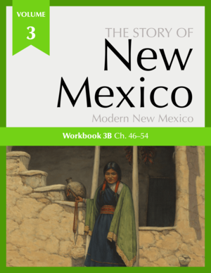 The Story of New Mexico Volume 3 Workbook 3B cover